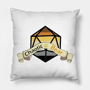 Dnd Chaotic Bear Dice Pillow