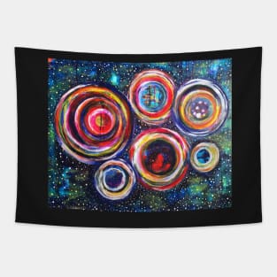 Vibrant Vortex of Choice: Inner Power Painting Tapestry