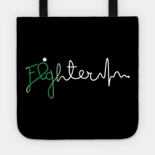 Fighter- Adrenal Cancer Gifts Adrenal Cancer Awareness Tote