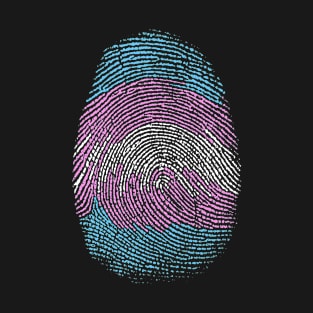 trans fingerprint T-Shirt