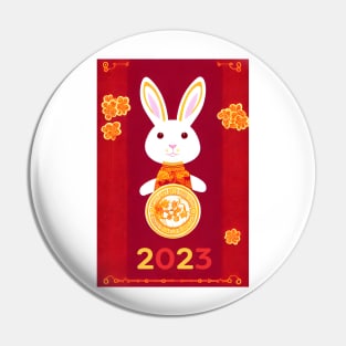 Chinese new year 2023 | Rabbit zodiac Pin