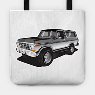 1979 Ford Bronco, Dentside, two tone. Tote