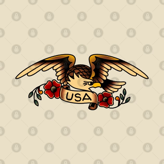 USA Patriotic Eagle by OldSalt