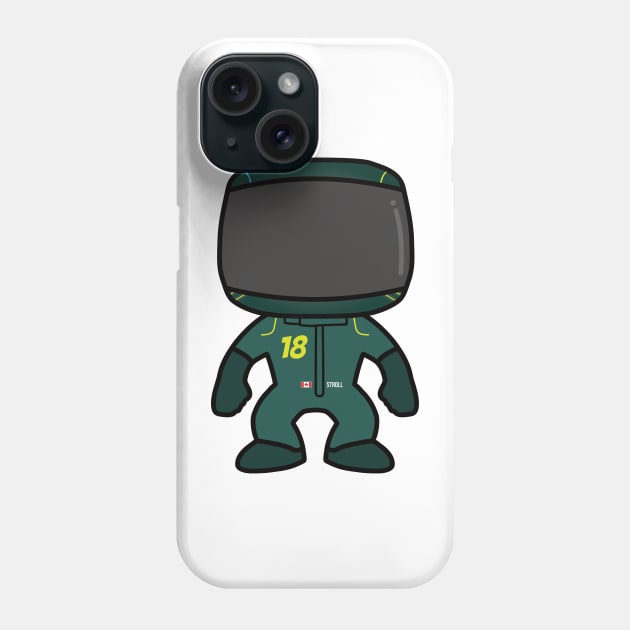 Lance Stroll Custom Bobblehead - 2022 Season Phone Case by GreazyL