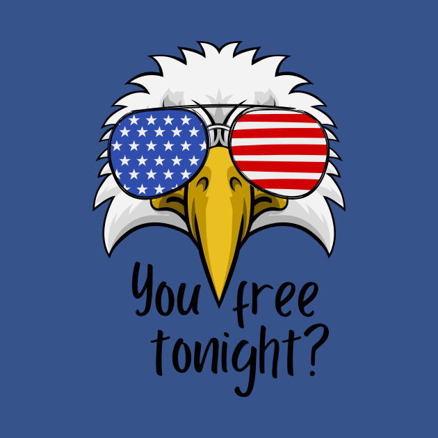 YOU FREE TONIGHT? by Saltee Nuts Designs