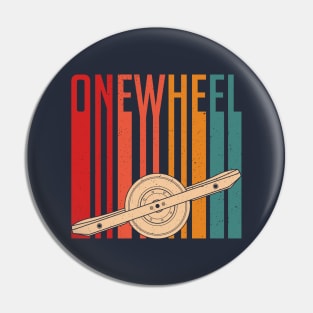 Onewheel Retro Vintage Float Life One Wheel Pin