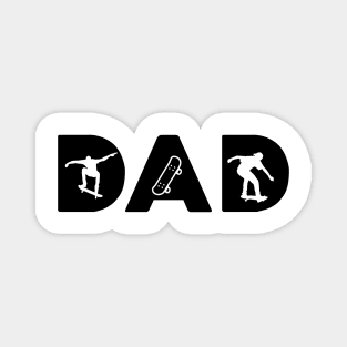 skateing dad  - fathers day Magnet