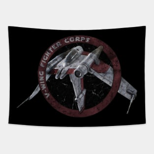 V - WING FIGHTER CORPS RED ONE Tapestry