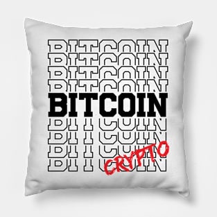 BitCoin Crypto Pillow