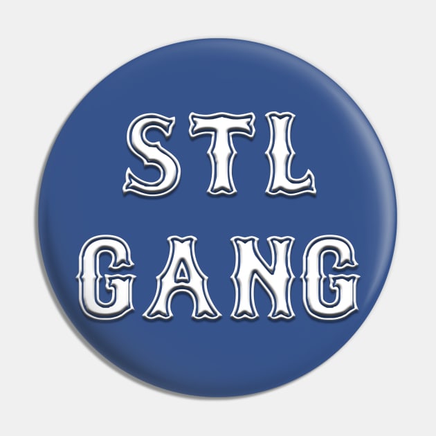 STL Gang Pin by Spilled Ink