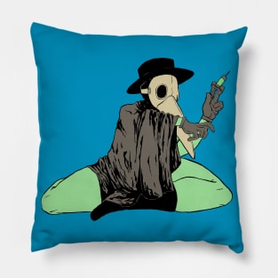 plague doc Pillow