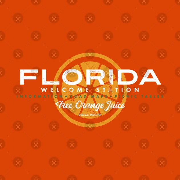 Florida Welcome Center, Florida - Orange by deadmansupplyco