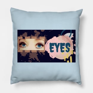 Eyes watching the world Pillow