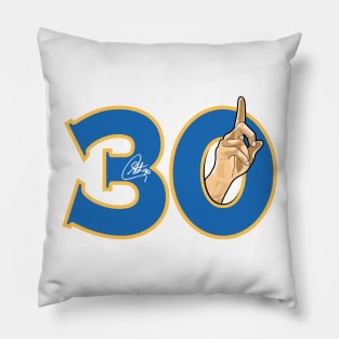 Curry 30 On White Pillow