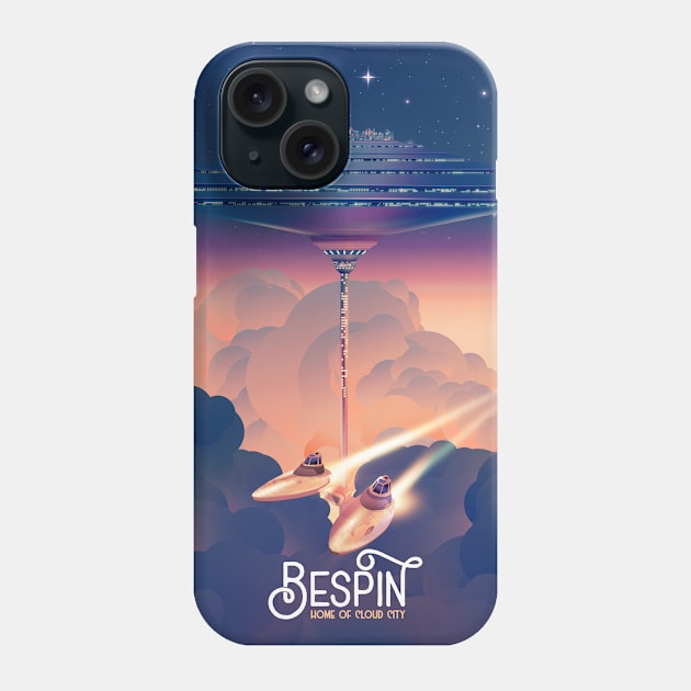 Bespin Home of Cloud City, Travel Poster Phone Case by The Fanatic