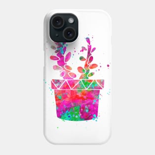 Cactus Watercolor Painting 5 Phone Case