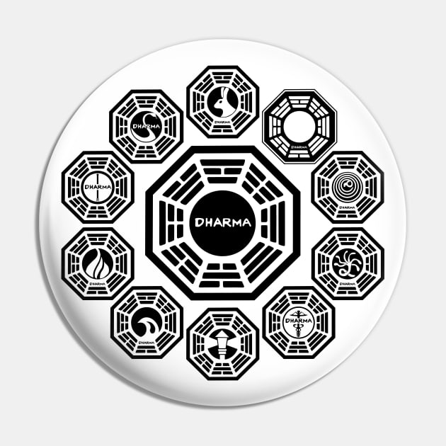 DHARMA Initiative Pin by StudioInfinito