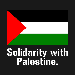 Palestine Solidarity With Palestine T-Shirt