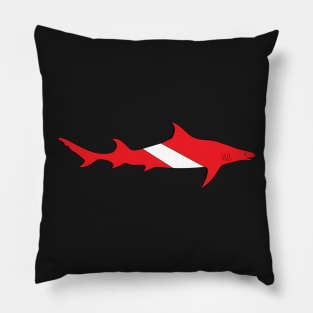 Dogfish Scuba Diver Pillow