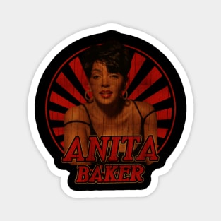 Retro Vintage Classic Anita Baker Magnet