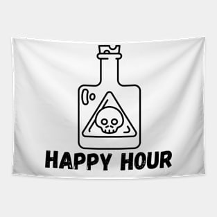 Happy Hour | Funny gift idea Tapestry