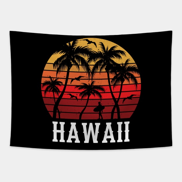 Ohana Family Is Everything Hawaii Holiday Design Tapestry by Shirtjaeger