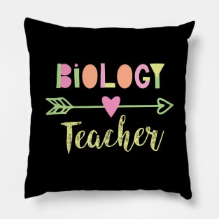Biology Teacher Gift Idea Pillow