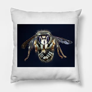 White faced hornet Pillow