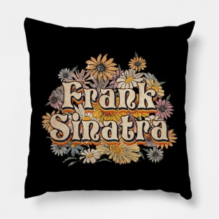 Personalized Sinatra Name Birthday Frank 70s 80s 90s Styles Pillow