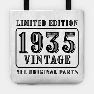 All original parts vintage 1935 limited edition birthday Tote