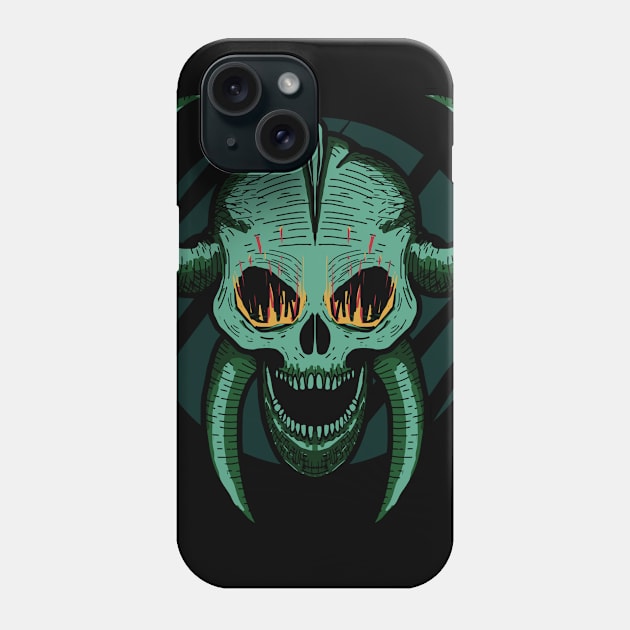 Death Throne II Phone Case by DeathAnarchy