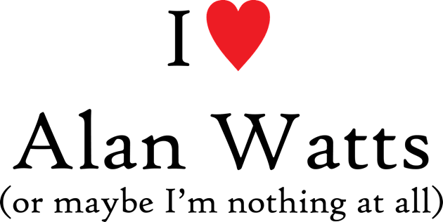 I love Alan Watts Kids T-Shirt by Gone Designs