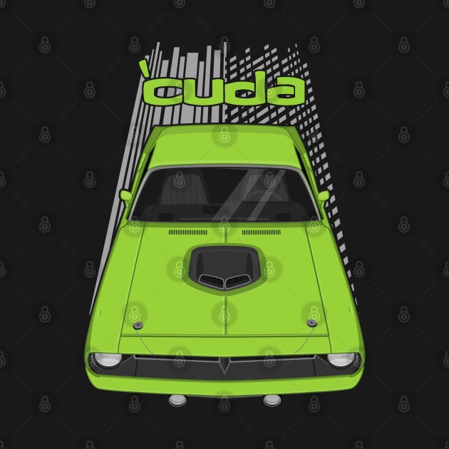 Plymouth Barracuda - Hemi Cuda - 1970 - Sublime Green by V8social