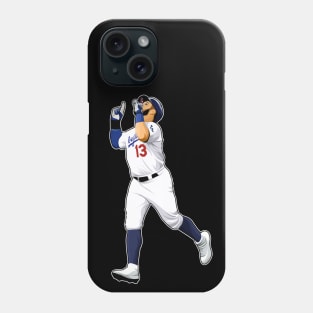 Max Muncy #13 Celebrates Phone Case