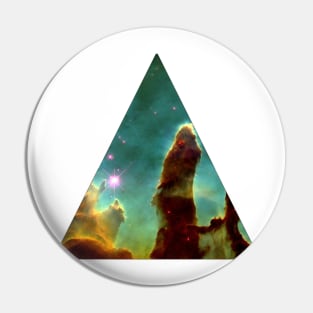 Eagle Star Queen Nebula Triangle Pin