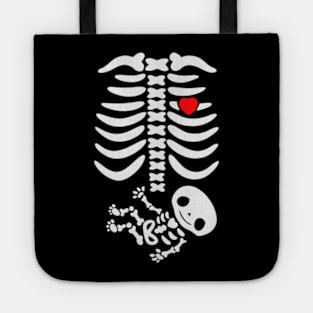 Pregnancy Skeleton Tote