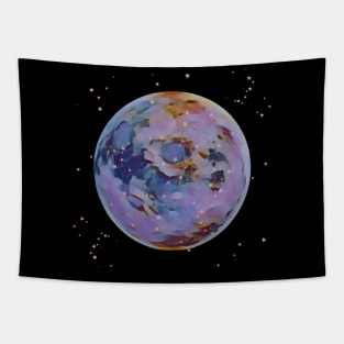 Moon and Stars Tapestry