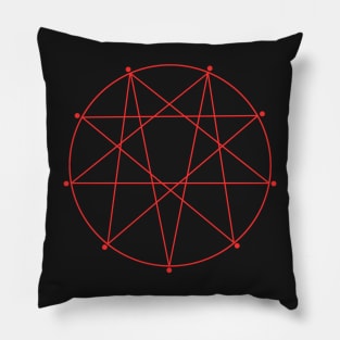 Repentagram Impending Doom Christian Symbol Pillow