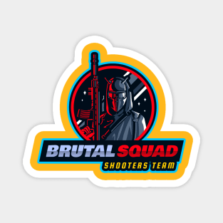 Brutal Squad Shooters Team T-shirt Coffee Mug Apparel Notebook Sticker Gift Magnet