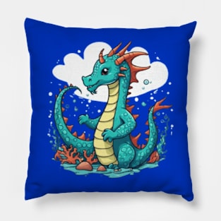 Cute sea dragon gift ideas Pillow