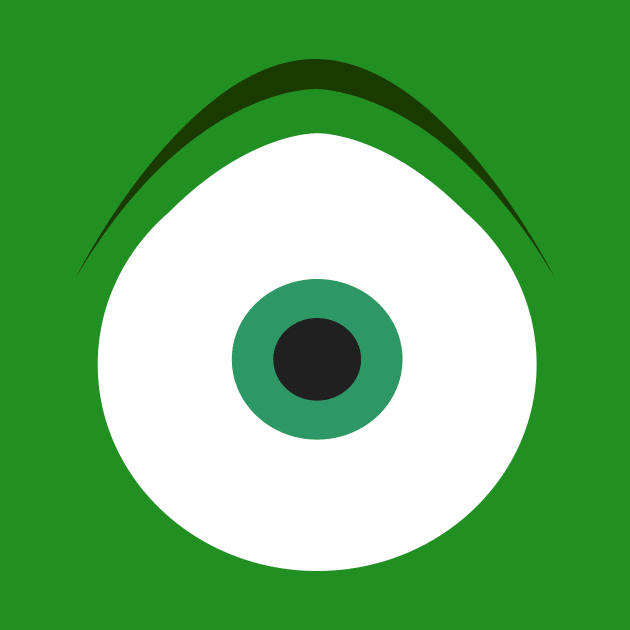 Minimalist Monsters Inc, by PWCreate