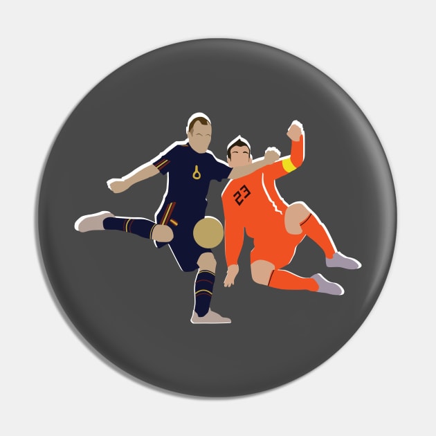 Andres Iniesta Spain vs Netherland World Cup 2010 Pin by Jackshun