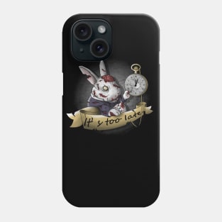 The White Zombie Rabbit Phone Case