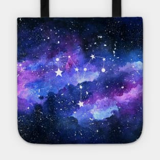 Galaxy Aries Star Sign Tote