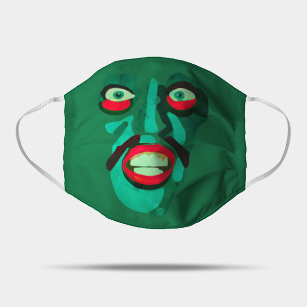 Mighty Old Gregg Oosh Mighty Boosh Old Gregg Mask Teepublic