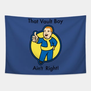 Vault Boy Bobby Head Tapestry