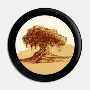 Willow Tree Orange Pin