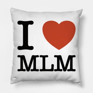 I Heart MLM Pillow