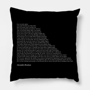 Alexandra Bracken Quotes Pillow