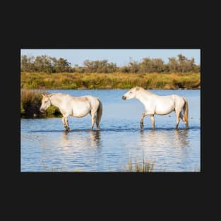 Horses in the River T-Shirt